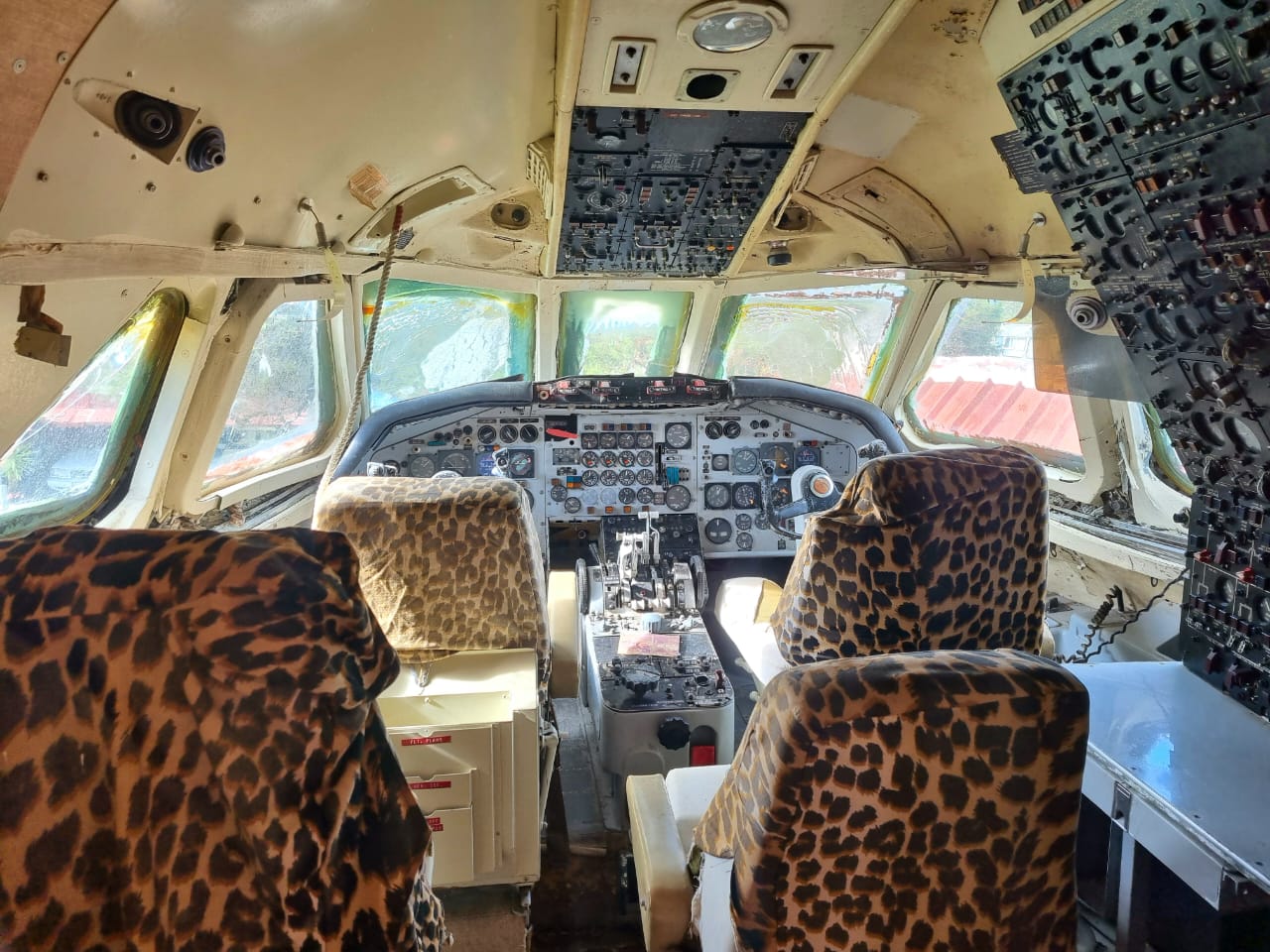 Convair cockpit and controls