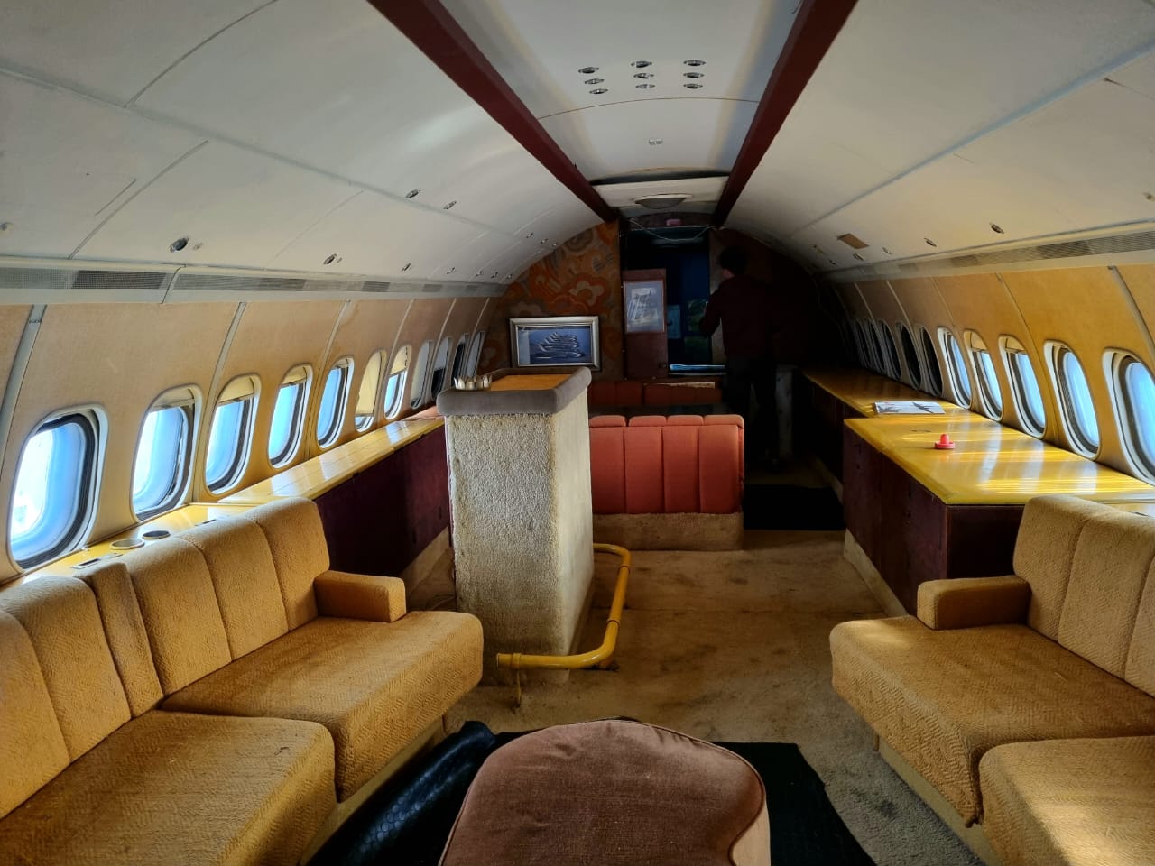 Convair lounge interior