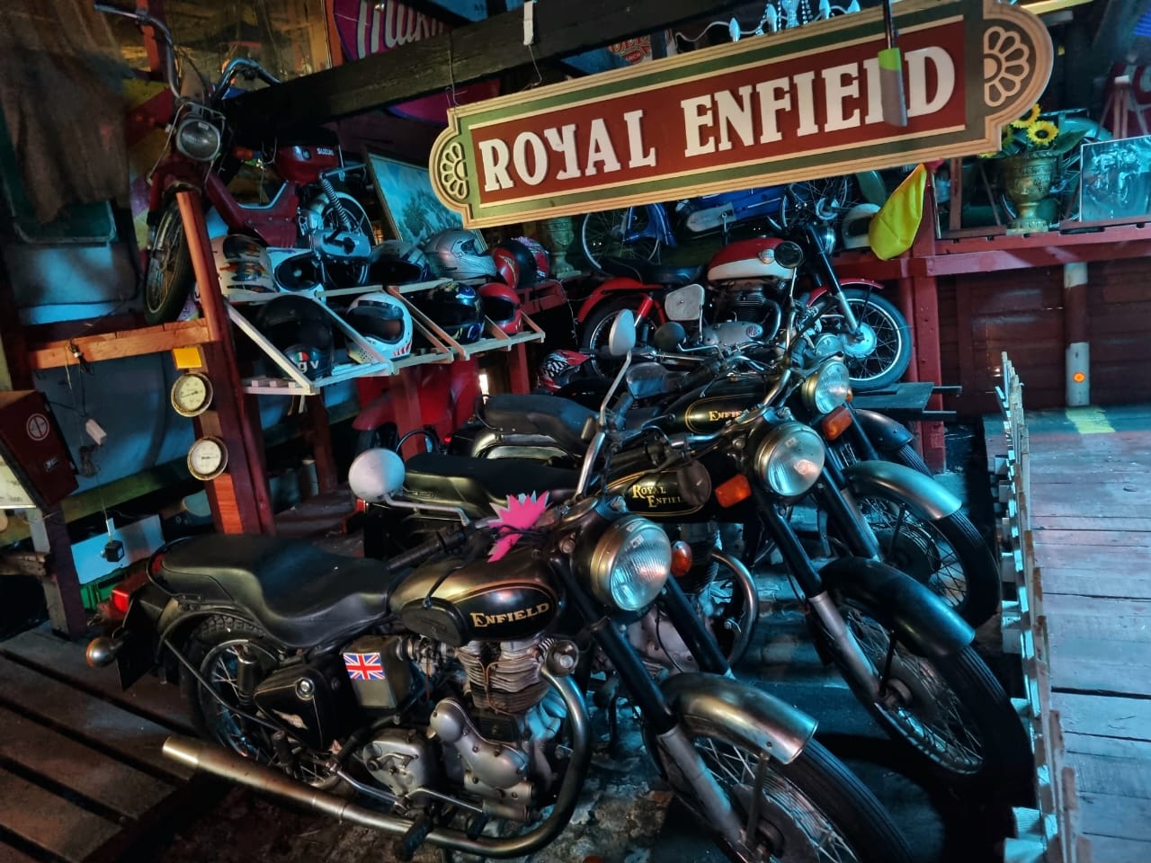 Royal Enfield motorcycles